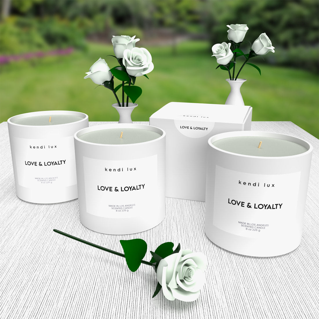 CANDLE NEW ARRIVALS kendi lux